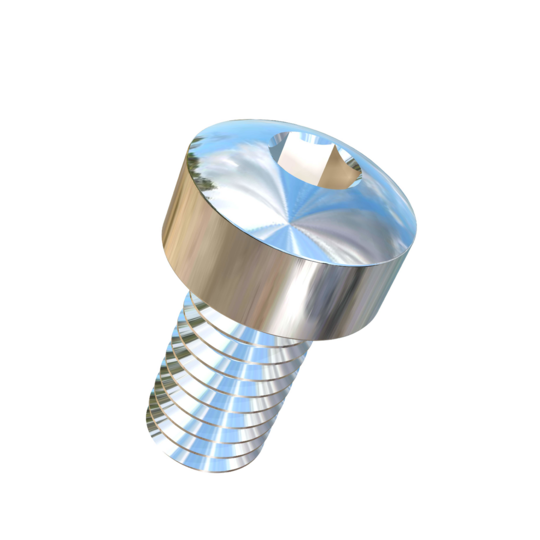 Titanium #8-36 X 5/16 UNF Fillister Head, Socket Drive, Allied Titanium Machine Screw